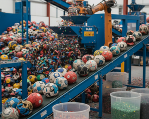 Le Football, un terrain miné de déchets réutilisables