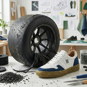 Sneakers Upcyclées : Comment Balao transforme les pneus de sport auto en chaussures éco-responsables