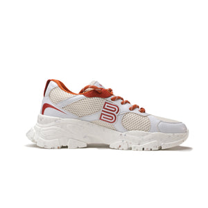 FELT CARMINE — sneaker vegan carmin, semelle balles de tennis et padel recyclées | Balao Shoes